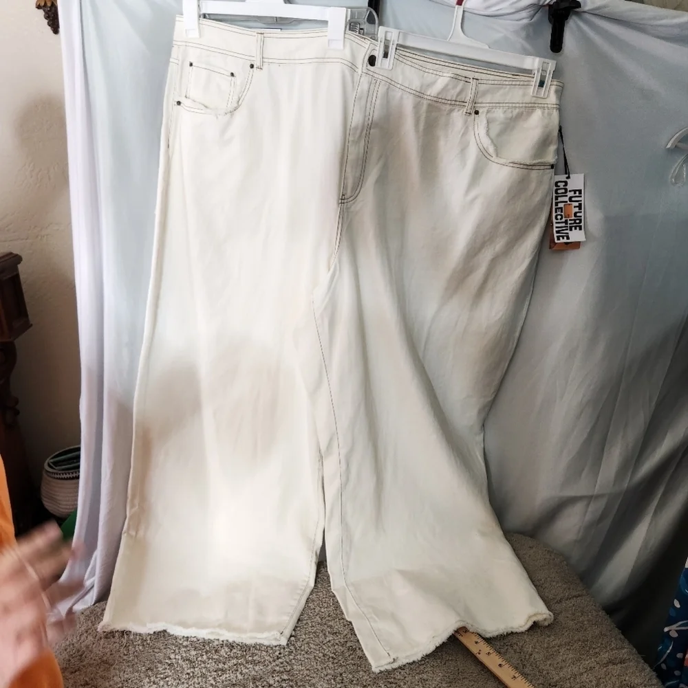 Future Collective High Rise Straight Leg Pants - 30